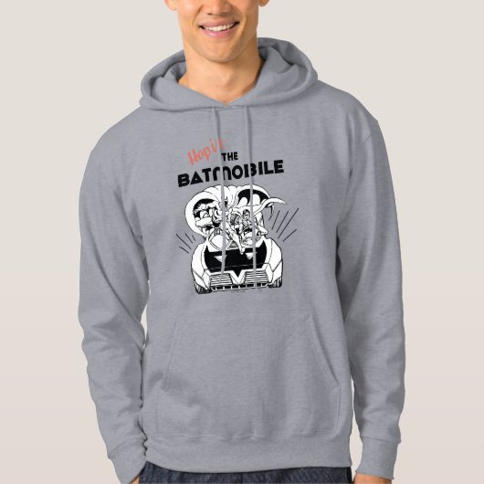 Hop in de Batmobile Hoodie (Voorkant)