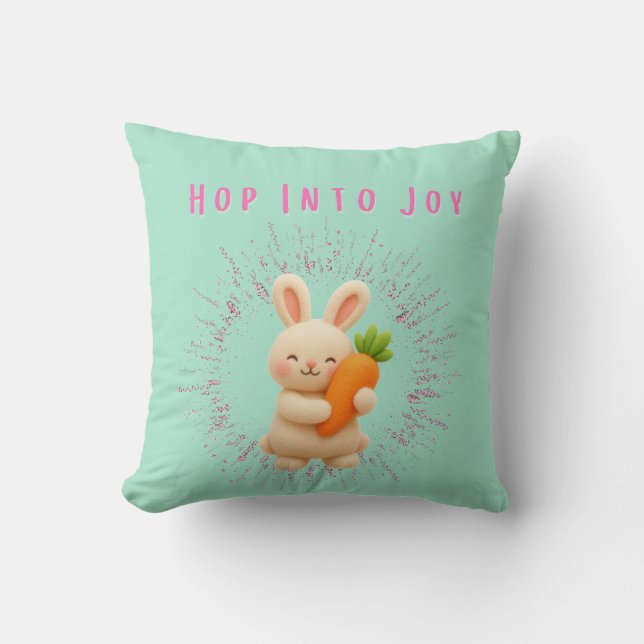 Hop Into Joy Kussen (Voorkant)