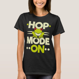 Hop Mode op Red Eyed Tree Kikker Toad Amphibian Ta T-shirt