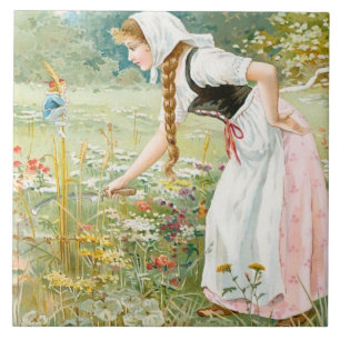 "Hop O My Thumb" van E S Hardy Tegeltje