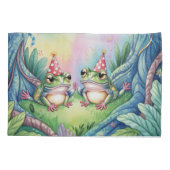 Hop On Over Birthday Party Gift Kussensloop (Achterkant)