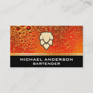 Hop   tarweknop   Amber Ale Beer Visitekaartje