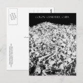 Hop van Botten op het kerkhof van Colon in Cuba Briefkaart (Voorkant / Achterkant)