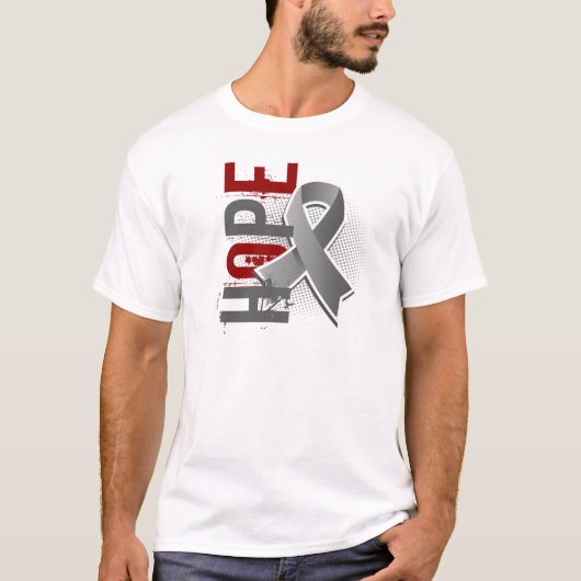 Hope 2 Brain Cancer T-shirt (Voorkant)