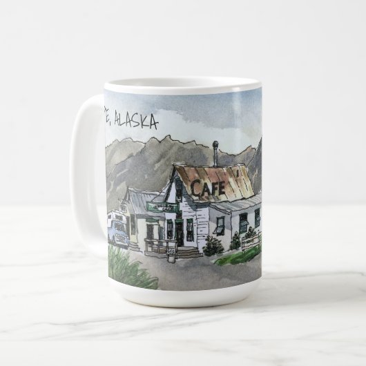 Hope, Alaska - 15 oz. Mug (Devant gauche)