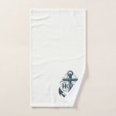 Hope Ancres l'âme nautique (Serviette à main)