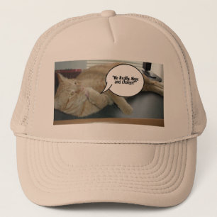 Hope and Change Oranje Tabby Cat Trucker Pet