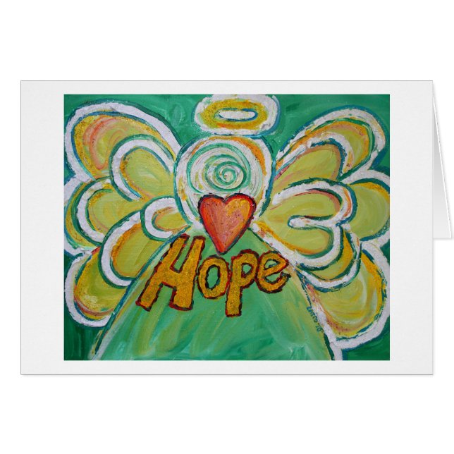 Hope Angel Wenskaart (Voorkant Horizontaal)