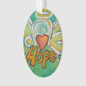 Hope Angel Word Art Cadeau de vacances (devant)