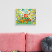 Hope Angel Word Art Peinture Toile Enveloppé (Insitu(Salon))