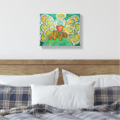 Hope Angel Word Art Peinture Toile Enveloppé (Insitu(Chambre))