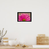 Hope Blooms Pink Gerber Daisy Poster (Keuken)