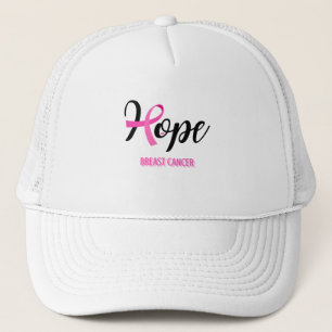 HOPE / BORSTKANKER / BEWUSTZIJN UNISEX TRUCKER PET
