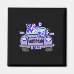 Hope Car voor Ataxia Warrior t-shirt Ataxia Awaren Magneet