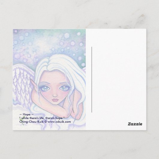 HOPE - Carte postale (Dos)