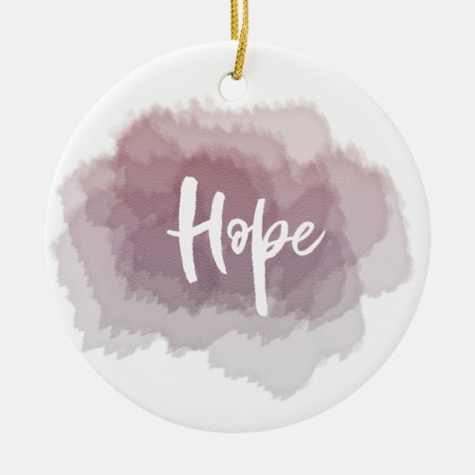 Hope Ceramic Ornament (Voorkant)