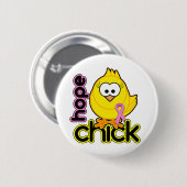 Hope Chick Ronde Button 5,7 Cm (Voorkant /achterkant)