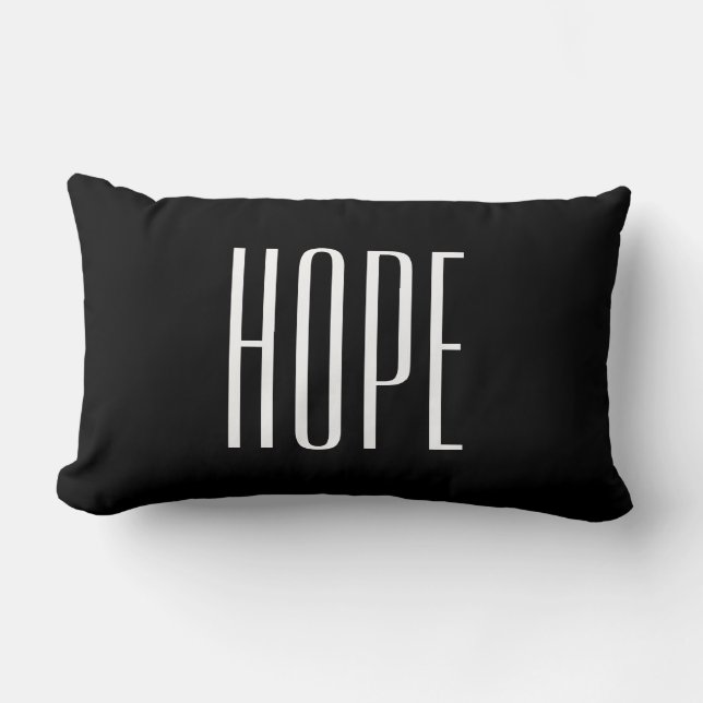 Hope citeert Chic Black & White Kussen (Voorkant)