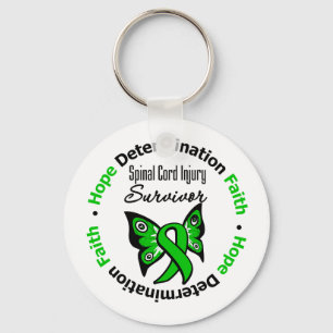 Hope Determination Faith Spinal Cord Letsel Sleutelhanger