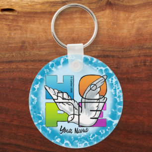 Hope Dove Christelijk sleutelhanger