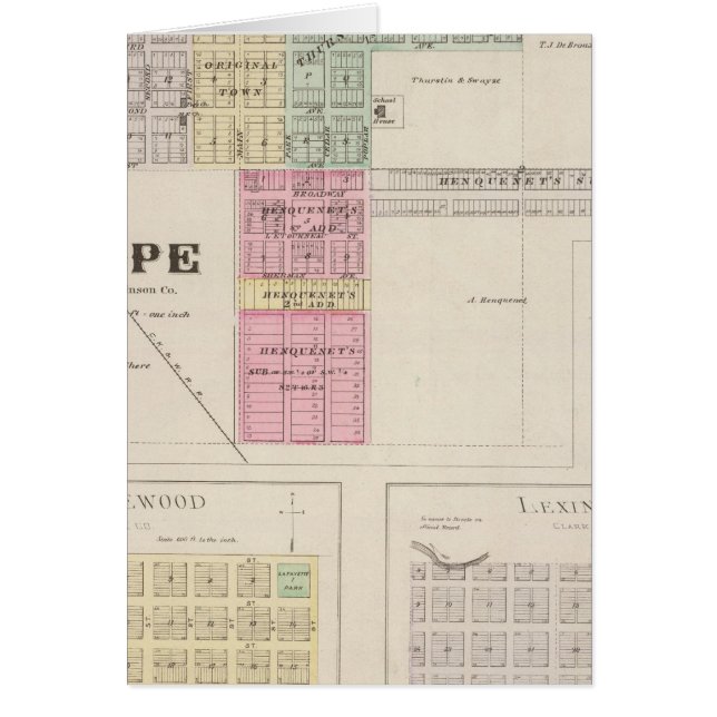 Hope, Englewood, Lexington, Kansas (Devant)