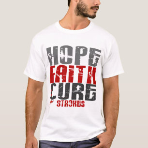 Hope Faith Cure Stroke 1 T-shirt