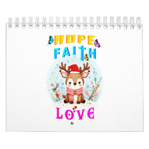 Hope Faith Love Kalender