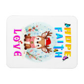 Hope Faith Love Magneet (Horizontaal)