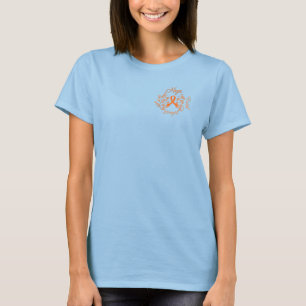 Hope Faith Love Sterke Kidney Cancer T-shirt