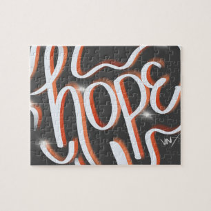 Hope Faith Street Art Hand Lettering Legpuzzel