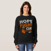 Hope Fight Cure MS Awareness Multiple Sclerosis MS Trui (Voorkant volledig)