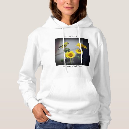 Hope Floats Grace GF  Sweat à capuche pour femmes  (Devant)