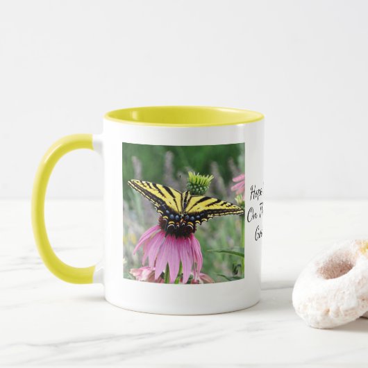 Hope Floats In Beverage Mug SVGTST Mok (Met donut)