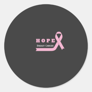 Hope for Cancer Ronde Sticker