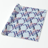Hope for Peace Wrapping Paper Cadeaupapier (Uitgerold)