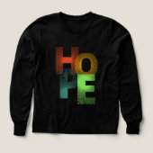 HOPE Geometric Typography - Tshirt (Motif recto)