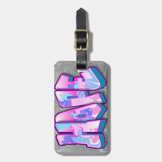 Hope Graffiti Bagagelabel (Voorkant verticaal)