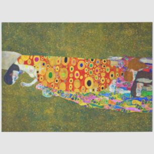Hope, Gustav Klimt Tissuepapier