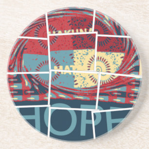 Hope Hakuna Matata Zandsteen Onderzetter