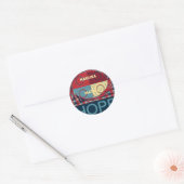 Hope Hakunamatata Mooie Inspirerend Edgy vector Ronde Sticker (Envelop)