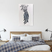 Hope Hands Canvasprint Canvas Afdruk (Insitu (Slaapkamer))