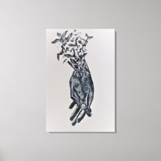 Hope Hands Canvasprint Canvas Afdruk (Voorkant)