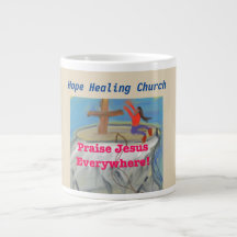 Hope Healing Church Prijs Jezus Koffiemok Beker