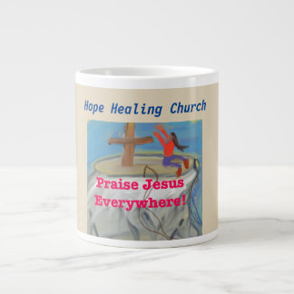 Hope Healing Church Prijs Jezus Koffiemok Beker Jumbo Beker