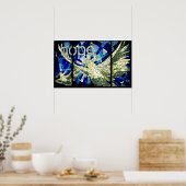 Hope Holy Spirit Dove Christian Art Poster (Cuisine)