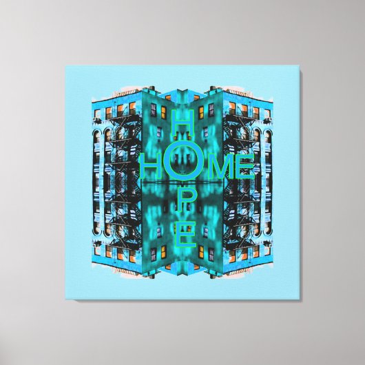 Hope Home Canvas Afdruk (Voorkant)
