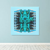 Hope Home Canvas Afdruk (Insitu (Houten vloer))