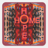 Hope Home Sticker (Voorkant)