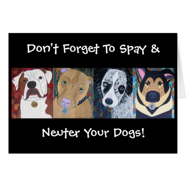 HOPE Honden Card (Voorkant Horizontaal)