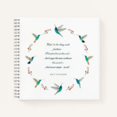 Hope Hummingbird Journal (Devant)